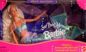 MATTEL Sea Pearl Mermaid Barbie Hills Special Edition Sea