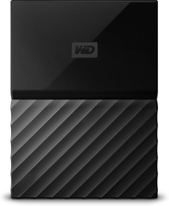 WD My Passport 1 TB External Hard Disk Drive (HDD)(Black)