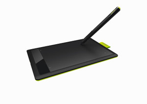 WACOM CTL-671/K0-CX One By 8.5 x 5.31 inch Graphics Tablet Connectivity - USB(Black & Green)