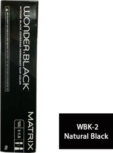 MATRIX Wonder Black Permanent Hair Color , WBK-2 Natural Black - Price in  India, Buy MATRIX Wonder Black Permanent Hair Color , WBK-2 Natural Black  Online In India, Reviews, Ratings & Features 