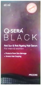 Q-SERA Black Anti-Sun & Anti ageing Hair Serum - Price in India, Buy Q-SERA  Black Anti-Sun & Anti ageing Hair Serum Online In India, Reviews, Ratings &  Features 