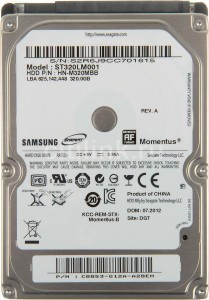 Samsung M8 Momentus ST320LM001 HN-M320MBB 320GB 2.5" SATA Laptop Hard Drive 