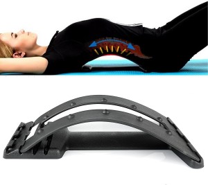 Back Stretcher Straightener Posture Corrector Lumbar Support for Back Pain Relief Back Relaxation，Back Stretching Massage Device for Relieving Musle Tension 