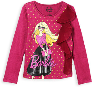 Barbie shirts for girls Clearance