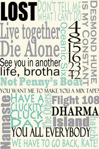 Motivational poster displaying the quote ‘Live Together, Die Alone’