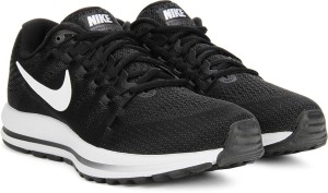 NIKE AIR ZOOM VOMERO 12 Running Shoes For Men - Buy BLACK/WHITE-ANTHRACITE  Color NIKE AIR ZOOM VOMERO 12 Running Shoes For Men Online at Best Price -  Shop Online for Footwears in