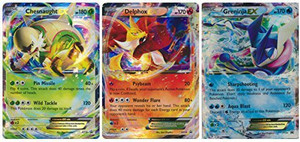 2014 Summer Kalos Power Trio Tins Greninja Ex, Delphox Ex