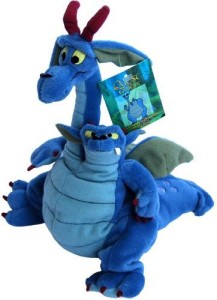 WARNER BROTHERS STUDIO QUEST FOR CAMELOT DEVON & CORNWALL 10" BEAN BAG TOY 