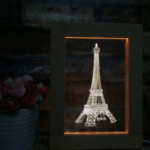 Download Bonzeal Wooden 3d Eiffel Tower Photo Frame With Led Night Light Night Lamp Price In India Buy Bonzeal Wooden 3d Eiffel Tower Photo Frame With Led Night Light Night Lamp Online