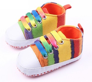 Size 9-13 Boys Sandals Rainbow Shoes Toddler and Little Kids Closed Toe Sandal Black Orange