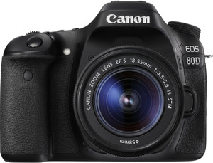 Canon EOS 80D 18-55　 本体＋バッテリー２個＆雑貨多数 eos-80d-body-with-kit-eos-80d-