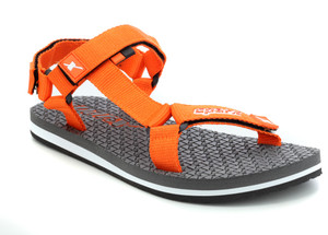 Grey Orange Floater Sandals Women 