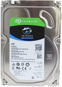 Seagate SkyHawk 2 TB Surveillance Systems White SATA Internal Hard Disk ...