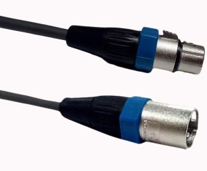 LinkinPerk Câble XLR Mâle vers Femelle,Professionnel symétrique Microphone Cable 15M HiFi 