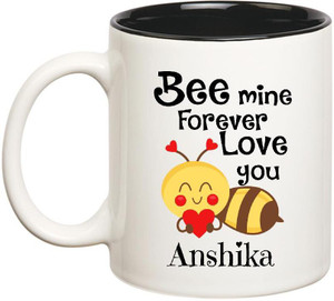 Black Ceramic Coffee Mug 
