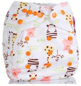 Tiny Tots Tinytots Minky Pocket Diaper with Microfiber insert - Giraffe ...