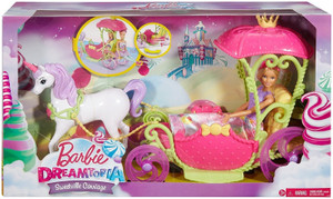 Barbie dreamtopia sale sweetville kingdom carriage