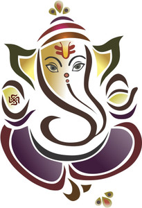 Asmi Collections Beautiful God Ganesha 