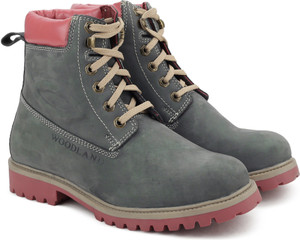 WOODLAND Boots For Men - Buy NAVY Color 