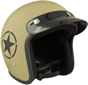 Face Helmet Matte Desert Storm Color 