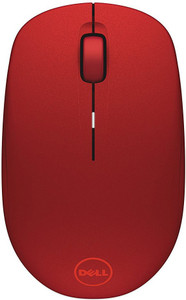 DELL WM126 Wireless Ambidextrous Optical Mouse(USB, Red)