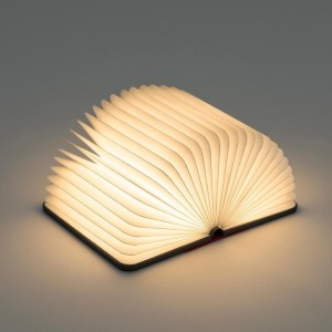 Magic MINI Colorful Foldable Book Lamp USB Rechargeable Night Light Warm White