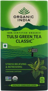 ORGANIC INDIA Tulsi Green Tea Bags Box Price In India Buy ORGANIC