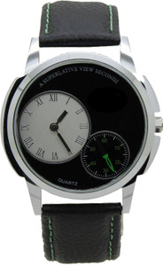 double dial wrist watch