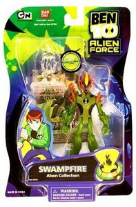 BEN 10 Alien Force スワンプファイアー フィギュア Bandai Ben 10 Alien Force 4 Inch Action Figure Swampfire - Ben 10
