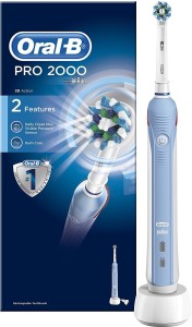 Pakistan Assortiment Verslaggever Oral-B Pro 2000 Cross Action Rechargeable Electric Toothbrush - Oral-B :  Flipkart.com