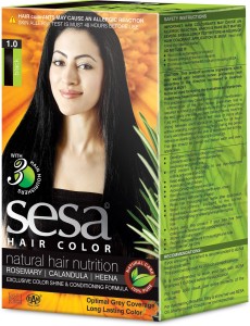 SESA Ayurvedic Herbal Hair Color (Black) - A Natural Hair Nutrition ,  -  Price in India, Buy SESA Ayurvedic Herbal Hair Color (Black) - A Natural  Hair Nutrition ,  Online
