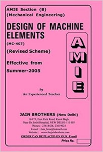 AMIE-Section-(B) Design Of Machine Elements (MC-407) Mechanical ...