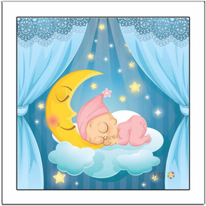 Baby-Sleeping Paper Print - Art &amp; Paintings posters in India - Buy art ...