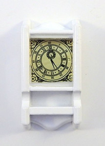 Melody Jane Dollhouse White Sweetheart Country Wall Shelf - 1:12 Scale Miniature Furniture