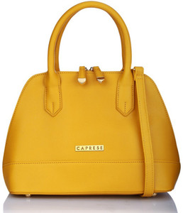 Caprese yellow handbag clearance