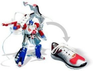 TRANSFORMERS Nike Crossover Miniature Toy Shoe - Limited Edition - Optimus Prime Imported) Nike Crossover Miniature Toy Shoe - Limited - Optimus Prime (Japanese Imported) . Buy Optimus Prime