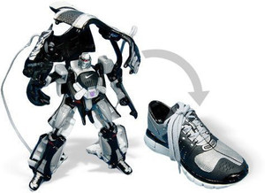 TRANSFORMERS Nike Crossover Miniature Toy Shoe Limited Edition