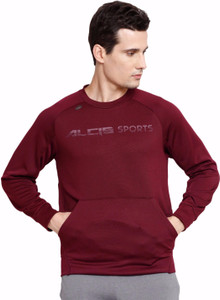 Sleeve Printed Men Sweatshirt 