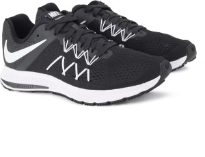 NIKE ZOOM WINFLO Running Shoes For Men - BLACK/WHITE-ANTHRACITE Color NIKE ZOOM WINFLO 3 Running Shoes Men Online at Best Price - Shop Online for Footwears in | Flipkart.com