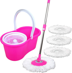 PRINCE Pride Plastic Basket With 4 Cotton Pink Color Colour May Vary As prince-pride-plastic-basket-with-4-cotton-pink-color-colour-may-vary-as