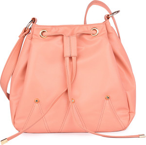 peach sling bag