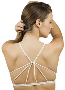 bra striped back