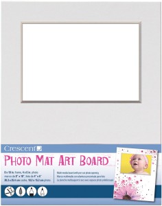 Crescent Photo Mat Art Board for 4x6 photo