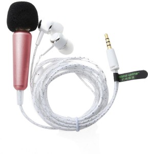 Microphone Lapel Lavalier Omnidirectional Condenser Mic avec Flexible Mini Octopus Trépied 