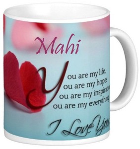 GNS Mahi Love S006 Ceramic Coffee Mug Price in India - Buy GNS 