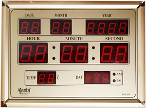 AJANTA Digital 29 5 cm X 3 2 cm Wall Clock Price in India Buy AJANTA