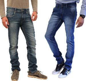 MATRIX by FBB Slim Men Blue Jeans - Buy 