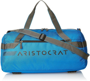 aristocrat expandable race travel duffel bag ARISTOCRAT (Expandable) Race Duffel Without Wheels Blue - Price in India