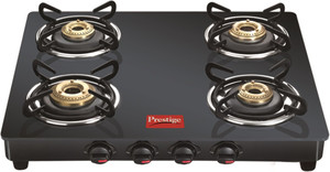 prestige 4 burner gas stove automatic