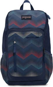 impulse laptop backpack jansport JanSport Impulse 31 L Laptop Backpack Matrix Chevron Navy - Price in India